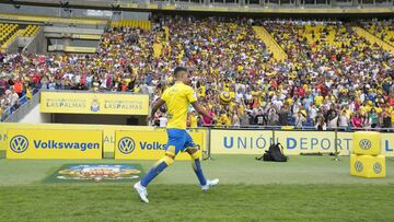 Presentación de Vitolo con Las Palmas.