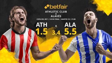Athletic Club vs. Deportivo Alavés: horario, TV, estadísticas, cuadro y pronósticos