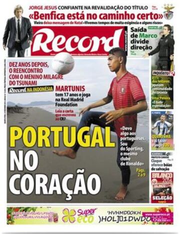 Portadas de la prensa deportiva