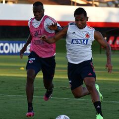Selección Colombia entrena por primera vez en Goiania