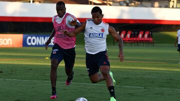 Selección Colombia entrena por primera vez en Goiania