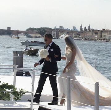 El delantero del Real Madrid Alvaro Morata contrajo matrimonio este s¨¢bado con la italiana Alice Campello en la iglesia del Redentor en la isla de La Giudecca, en Venecia, a la boda asistieron compa?eros suyos del equipo blanco como Isco Alarc¨®n o Nacho Fern¨¢ndez.