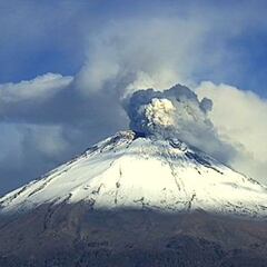 Video: Así amaneció el Volcán Popocatépetl, tras explosión | 14 de julio