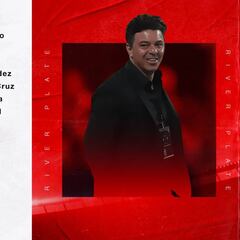 Gallardo definió la lista para enfrentar a San Pablo