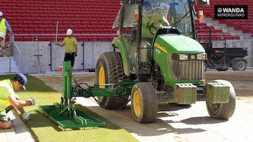 Girona-based turf enigeering company Royalverd laid the new pitch.