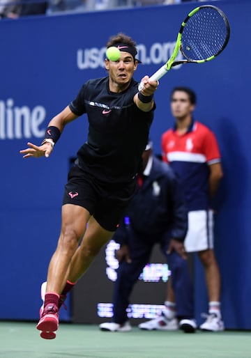 Rafa Nadal ganó a Kevin Anderson por 6-3, 6-3 y 6-4.