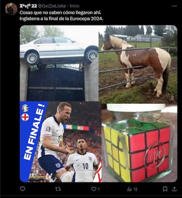 Los mejores memes del Inglaterra-Países Bajos