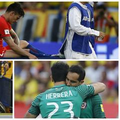 Pizzi sufre con la columna vertebral ante Uruguay