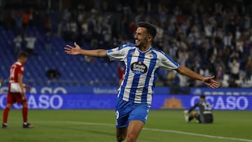 Alberto Quiles se siente muy feliz en A Coruña.