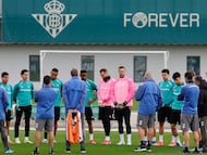Entrenamiento del Betis.