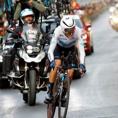 Enric Mas: “Estoy contento, no hicimos muy mala crono”