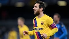 El delantero argentino del Barcelona, Leo Messi, durante un partido.