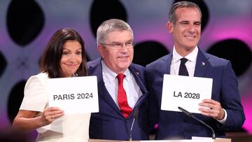 París 2024 y Los Ángeles 2028, sedes olímpicas por unanimidad