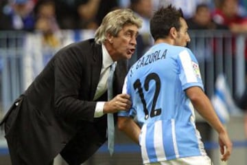 Primero en Villarreal, luego en Málaga. Santi Cazorla tuvo en dos oportunidades a Manuel Pellegrini como DT. El hispano siempre destacó en los esquemas del chileno.