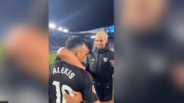 Alexis se encuentra con Suazo después del partido y esto ocurre: ojo a lo que dicen ambos chilenos