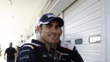 El Williams, el protagonista de la sesión matinal