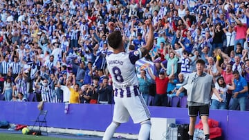 14/05/22  PARTIDO SEGUNDA DIVISION 
 REAL VALLADOLID - PONFERRADINA
 GOL 2-0 DE MONCHU ALEGRIA 