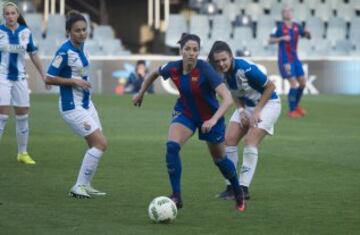 Victoria del Barcelona en el derbi contra el Espanyol