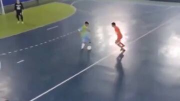 ¿Es este el mejor gol en la historia del fútbol sala?