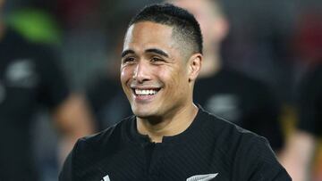 El jugador de los All Blacks, Aaron Smith.