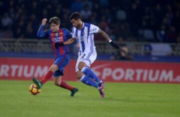 Sergi Roberto y Willian José. 