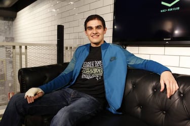 Hortelano: "El día que volví a correr me sentí atleta otra vez"