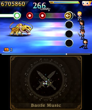 Captura de pantalla - Theatrhythm Final Fantasy: Curtain Call (3DS)