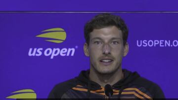 Carreño, tras la expulsión de Djokovic: "Las reglas son las reglas..."