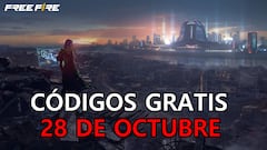 Free Fire | Códigos de hoy sábado 28 de octubre de 2023: recompensas gratis