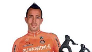 Astarloza, con el uniforme.