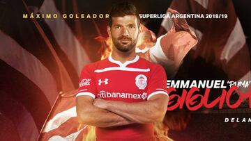 El atacante argentino de 31 a&ntilde;os llega proveniente de Independiente y como l&iacute;der de goleo de la Superliga de Argentina.