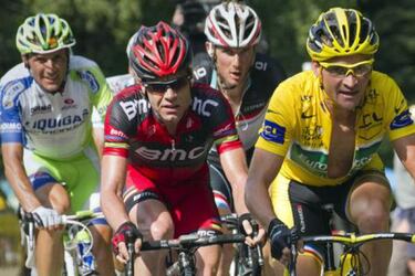 Evans y Voeckler salen con nota