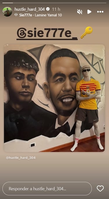 La última extravagancia de Mounir Nasraoui, padre de Lamine Yamal: el curioso homenaje a su hijo