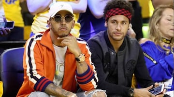 El famoso look de Neymar en la NBA