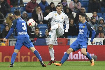 1-1. Gareth Bale puso en la cabeza de Borja Mayoral el gol del empate.