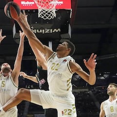 Tavares, el 'cañonero' del Madrid en su partido 200 de blanco