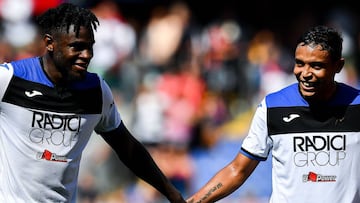 Duv&aacute;n Zapata y Luis Fernando Muriel buscar&aacute;n llevar a Atalanta a puestos de Champions