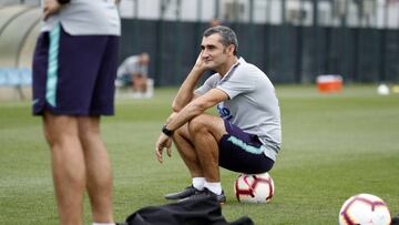 Valverde empieza fuerte: ocho entrenamientos en cinco días