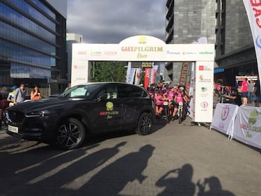 Jesús del Nero voló sobre las trialeras hacia Cercedilla