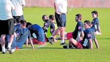 Entrenamiento del Mallorca