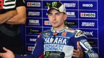 Jorge Lorenzo, segundo en la calificación.