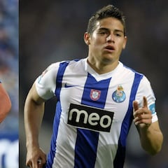 Los números de Luis Díaz y James Rodríguez en Porto