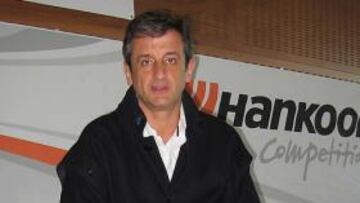 Luis Moya, ayer en A Coruña.