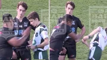 Insólito: ¡sanción de 10 año sin jugar al rugby por la salvajada de este chico de 18 años!