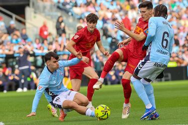 Aprobados y suspensos del Celta: el jefecito Román 