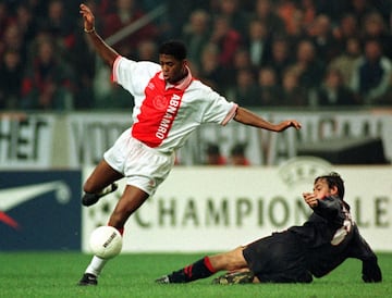 Striker 1995: Patrick Kluivert (18 years old)