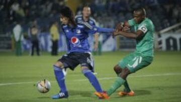 Rafael Robayo fue titular frente a La Equidad en el primer partido de la Copa &Aacute;guila. 