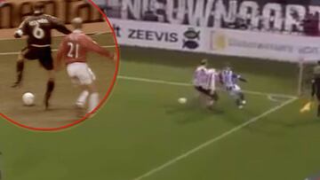 Merece la pena verlo en bucle: diablura de Odegaard...¿Les recuerda a alguien?