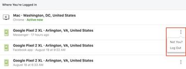 Cómo quitarle el acceso a alguien que está usando tu Facebook