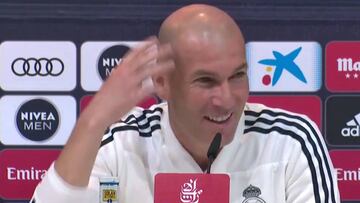 Ha vuelto el carisma al Madrid: la broma de Zidane a un periodista por su pelo